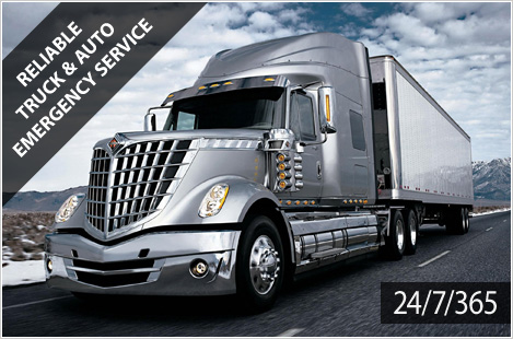 Call us for reliable truck and auto emergency service